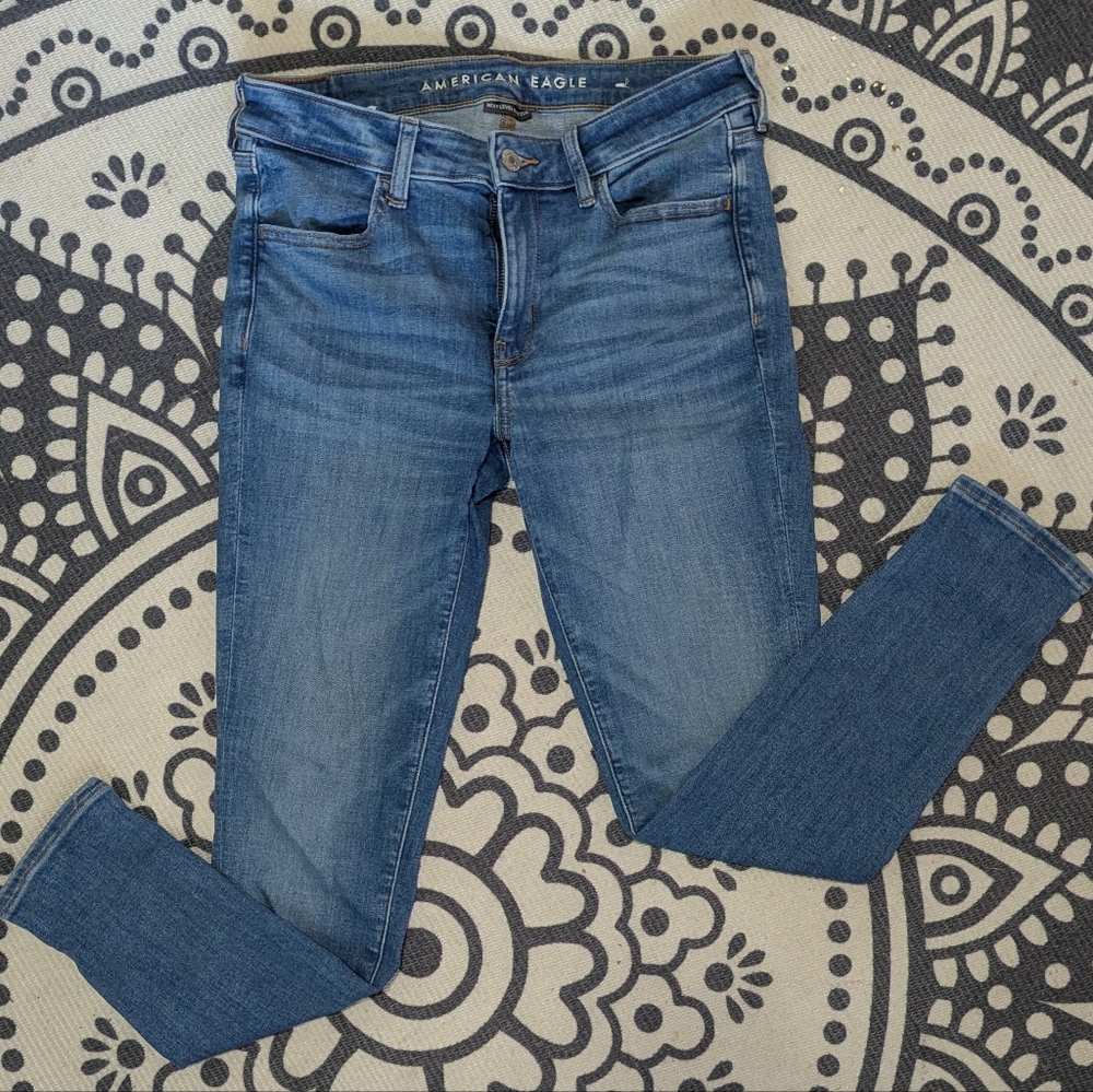 American Eagle Outfitters Women's Blue Jeans